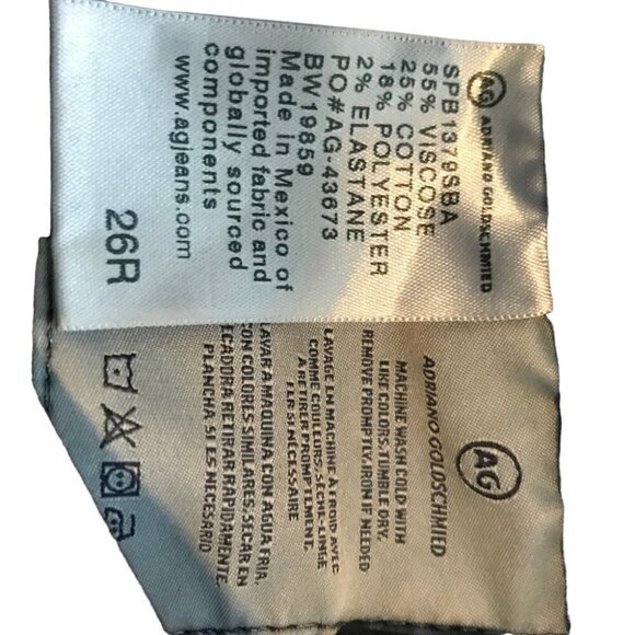 Adriano Goldschmied The  Farrah High-rise Skinny Black Jeans Size 26 - Picture 10 of 10